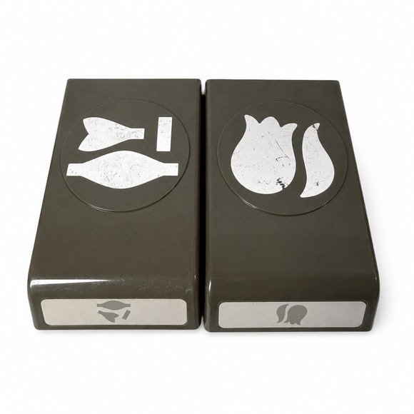 Stampin' Up! Other - Stampin' Up! Paper Craft Punch Tulip Builder & Bow Builder Crafting HTF